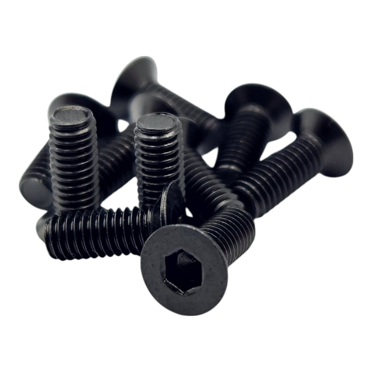 RC MAKER 9033 - 110 DEG M3 x 8mm Flat Head Screws (10)