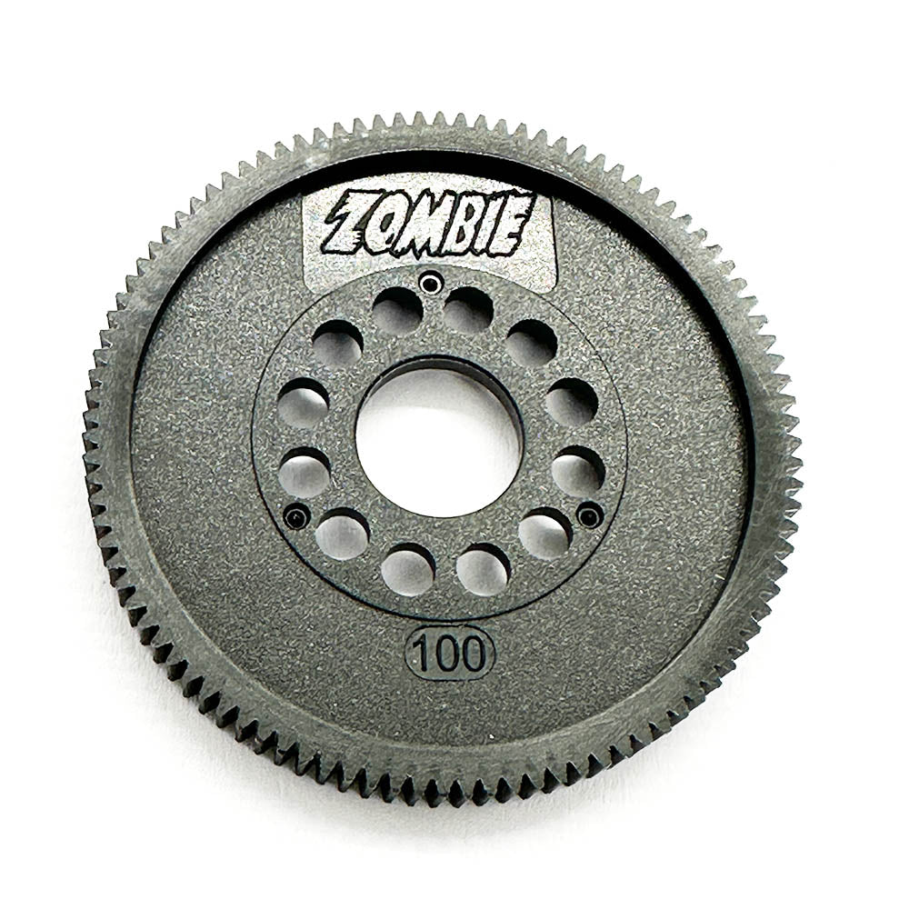 Team Zombie 2mm thickness low friction hardened Spur gear 64Pitch 80-112T