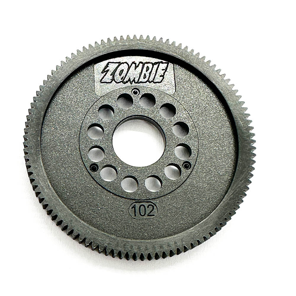 Team Zombie 2mm thickness low friction hardened Spur gear 64Pitch 80-112T