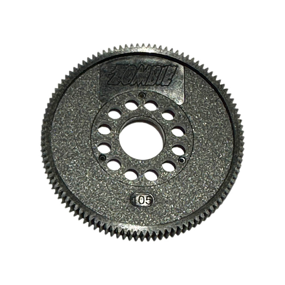Team Zombie 2mm thickness low friction hardened Spur gear 64Pitch 80-112T