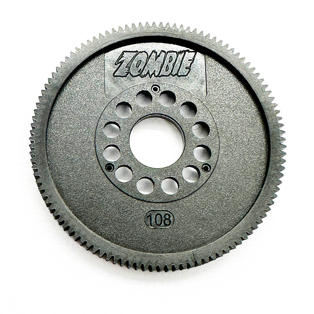 Team Zombie 2mm thickness low friction hardened Spur gear 64Pitch 80-112T