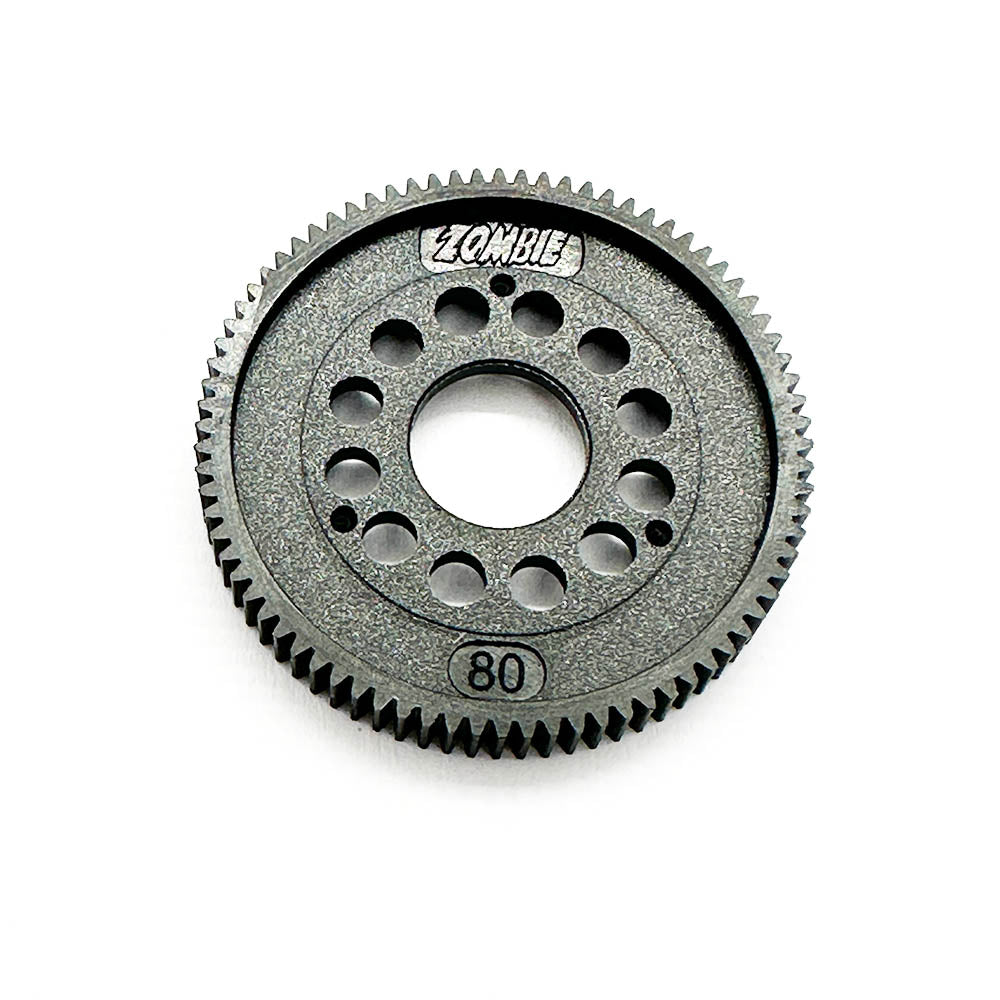 Team Zombie 2mm thickness low friction hardened Spur gear 64Pitch 80-112T