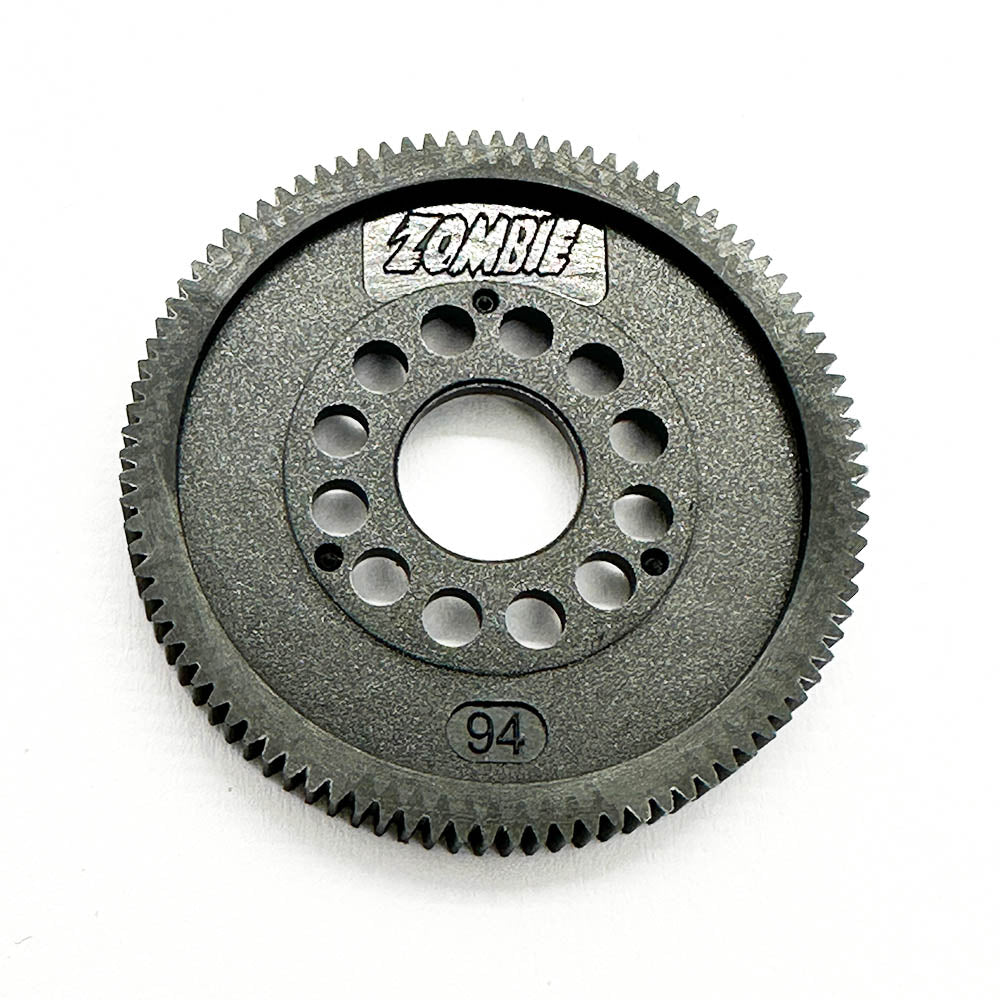 Team Zombie 2mm thickness low friction hardened Spur gear 64Pitch 80-112T