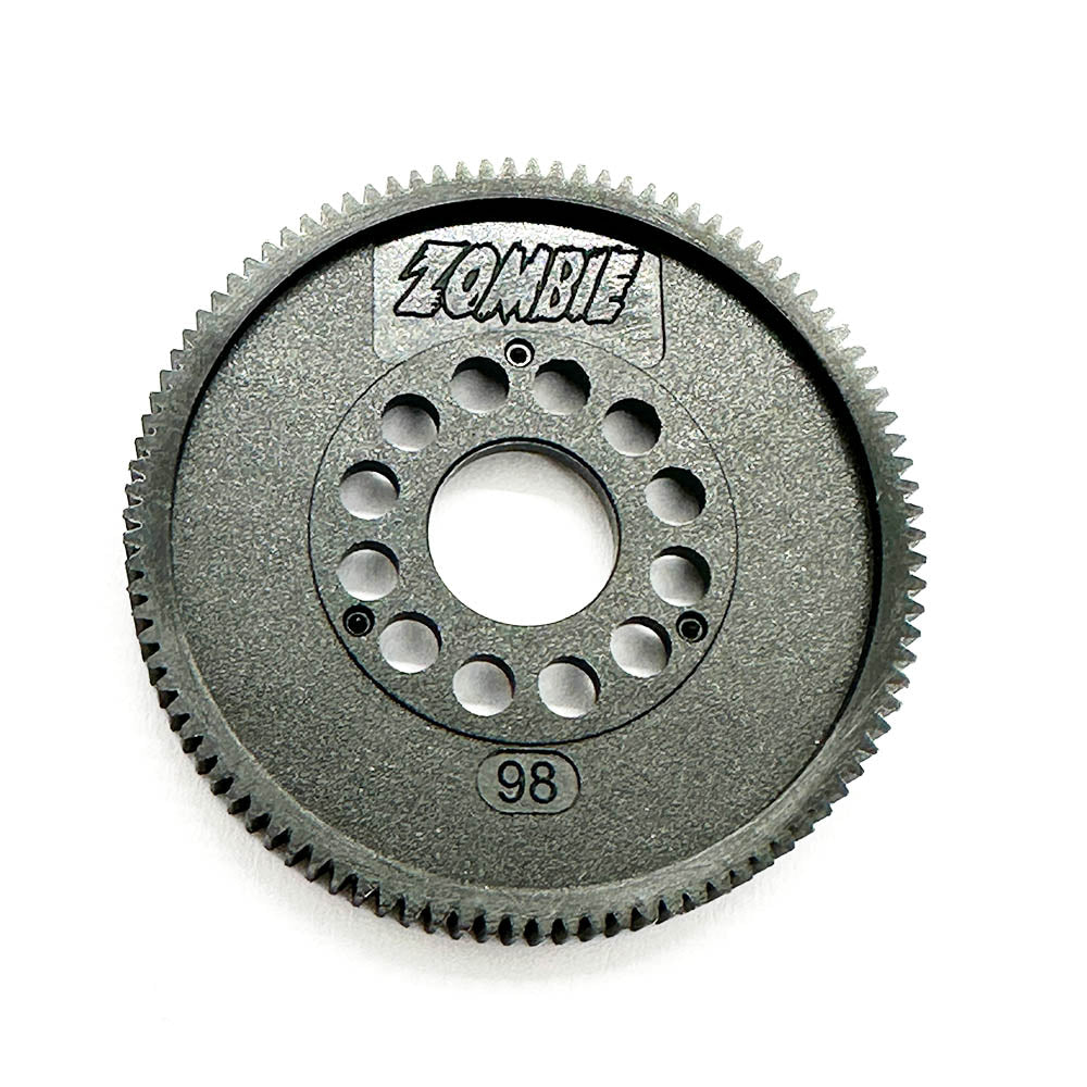 Team Zombie 2mm thickness low friction hardened Spur gear 64Pitch 80-112T