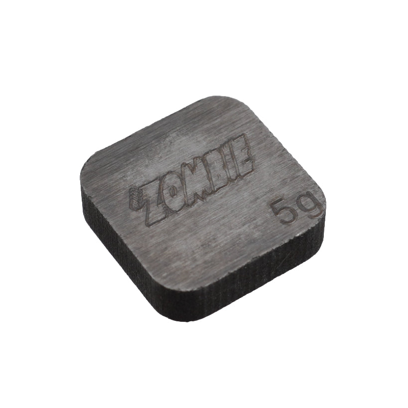 Team Zombie Flat 10x10x3mm 5g weight