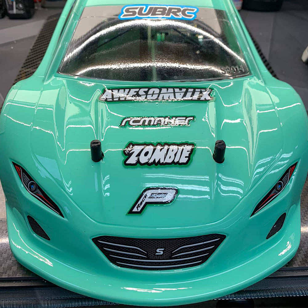 Subrc Aguila 1/10 on-road lexan body Ultra light weight non EFRA approved version