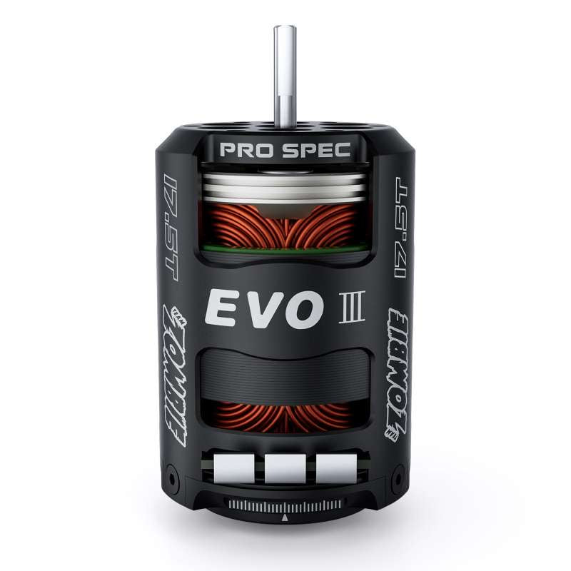 Team Zombie EVOLUTION III PRO SPEC STOCK CLASS 17.5T BRCA EFRA approved ROAR IFMAR pending